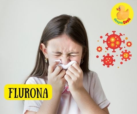 Flurona la copii: ce trebuie sa stie parintii despre aceasta dubla infectare cu gripa si coronavirus